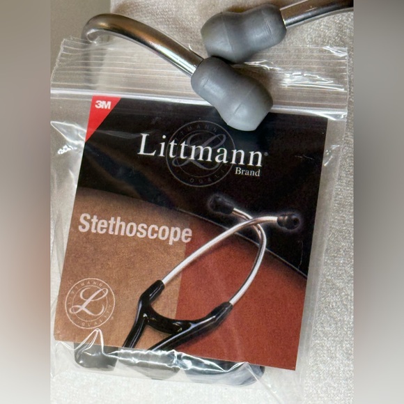 3M Littmann Cardiology III Stethoscope Gray Dual Head Adult Pediatric - Picture 13 of 13